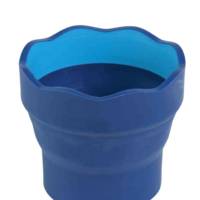 Gobelet peinture CLIC & GO, bleu - FABER-CASTELL