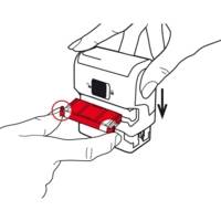 Cassette encreur de rechange pour tampon 6/4912B Bleu