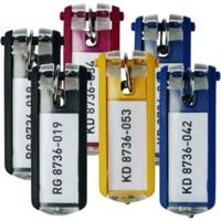 Porte-clés KEY CLIP Noir en Lot de 6