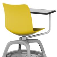 Siège COLLEGE avec tablette base panier 5 - Table - Mobilier scolaire