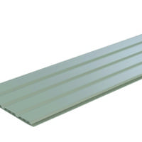 Lambris sous face PVC extérieur profil 4 planches blanc - 10 x 250 mm 4m - Gedimat - MEP