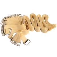 Lot de 25 sangles pour chemise de classement 1 m Beige