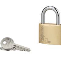 Cadenas TYPE 1 45mm anse acier cémenté nickelé 2 clés - Gedimat - THIRARD