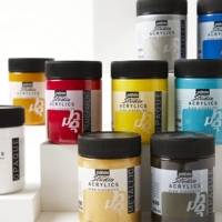 Pot 500ml Peinture Studio Acrylique Haute Viscosité Magenta Primaire - PÉBÉO