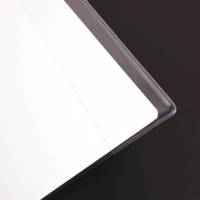 Protège-cahier Cristal Luxe 22/100ème 24x32 transparent Incolore