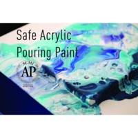 Kit Pouring Expériences 47 Pièces Peinture Acrylique Pré-mélangée Prête à l'Emploi