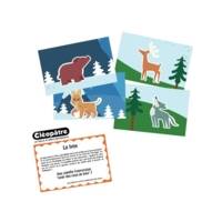 Lot de 120 bons points – Les animaux