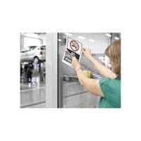 Sachet 5 pochettes KANG Easy Clip PVC A4 Repositionnables Coin magnétique