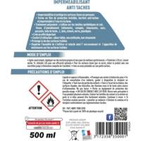 Flacon 500 ml imperméabilisant anti taches
