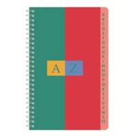 Répertoire reliure integrale 11X17cm 180P 70G coloris aléatoire