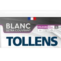 Peinture murs et plafonds monocouche velours blanc - Gedimat - TOLLENS
