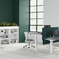 Fauteuil de bureau ergonomique SAYL blanc Herman MILLER