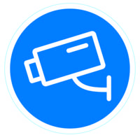 Disque de signalisation PVC stationnement interdit D170mm - Gedimat