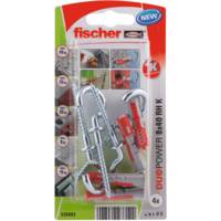 Cheville DUOPOWER RH NV - 6x30mm - Gedimat - FISCHER FRANCE