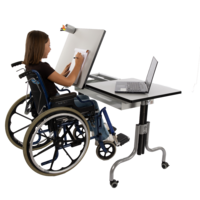 Table ergonomique PMR ARTÉMIS double plan - Héphaïstos