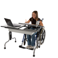 Table ergonomique PMR ARTÉMIS double plan - Héphaïstos