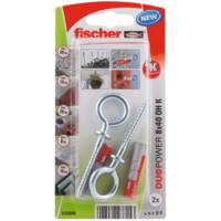 Cheville DUOPOWER RH NV - 6x30mm - Gedimat - FISCHER FRANCE