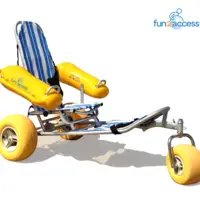 Fauteuil roulant de plage flottant F2A Fauteuil PMR Amphibie – Fun2Access