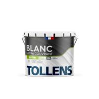 Peinture murs et plafonds monocouche satin blanc - Gedimat - TOLLENS