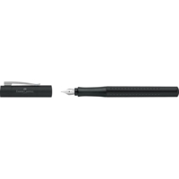 Stylo-plume Grip 2011 pointe large B noir - Faber-Castell