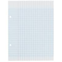 Copies Doubles 17x22cm 200 Pages 70g Grand Carreaux Sous Film Blanches