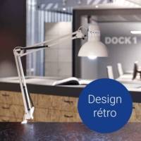 Lampe de bureau MAULstudy, avec pince, blanc