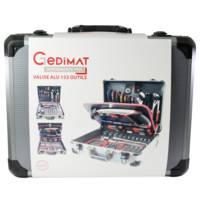 Valise ALU 153 outils GEDIMAT PERFORMANCE PRO - Gedimat