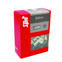 Cheville autoforeuse en nylon avec vis D3x25mm - Gedimat - SPIT