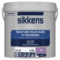 Peinture satinée mur et boiseries base N00 satin - Gedimat - SIKKENS ARTISANS