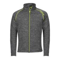 Gilet de travail zippé LENNY gris chiné/jaune fluo - Gedimat - NORTH WAYS