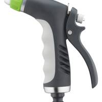 Pistolet d'arrosage automatique à jet réglable en métal/soft grip - Gedimat - NOYON ET THIEBAULT