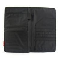 Etui pour les papiers de voiture en nylon noir