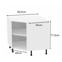 Caisson blanc angle bas 16mm - Gedimat - BCD