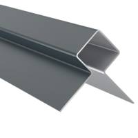 Profilé d'angle extérieur alu sable clair - Gedimat - JAMES HARDIE