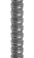 Pointe annelée tête plate bombée matière inox A2 2,5 x 60 mm - Gedimat - NORAIL