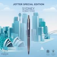 Stylo-Bille Jotter Spécial Edition Sydney Pointe Moyenne Bleue