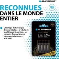 Paquet de 4 piles AAA alcalines PREMIUM
