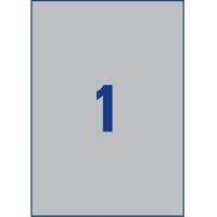 Boîte de 20 étiquettes ultra-résistantes métalliques 210 x 297mm L6013-20