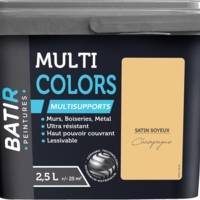 Peinture multi colors multi-supports BATIR satin argile - Gedimat