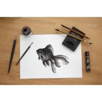 Pochette papier dessin & lavis technique A4 12F 160g