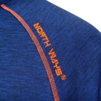 Gilet de travail zippe LENNY marine/orange fluo - Gedimat - NORTH WAYS