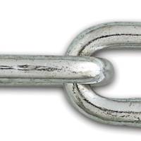 Chaîne soudée maille courte acier zingué D5mm charge de travail 165kg - Gedimat - CHAPUIS
