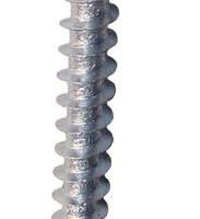 Vis agglo tête fraisée Pozidriv en acier zingué blanc 6 x 60 mm - Gedimat - NORAIL
