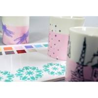 Flacon 45 ml Peinture P150 porcelaine Coloris Mat TAUPE POUDRE - PÉBÉO