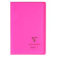 Cahier Protège Cahier Koverbook 11x17 cm Polypro 96 Pages 90g Q.5x5 Coloris Aléatoire - CLAIREFONTAINE