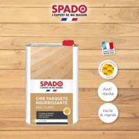 Bidon 1 l cire nourrissante parquets bois clairs