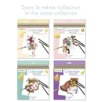 Carnet de coloriage Wild 3 - Vert - AVENUE MANDARINE