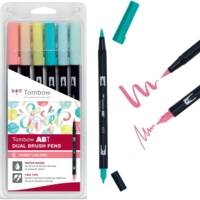Set de 6 Feutres Dessin Double Pointe ABT couleurs candy