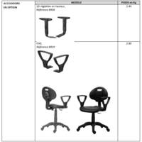 Siège atelier 1290 PU MEK -  Avec ou sans accoudoirs - Mobilier - Équipement collectivité
