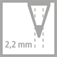 Godet de 60 Crayons Graphite 100% FSC  bout gomme HB